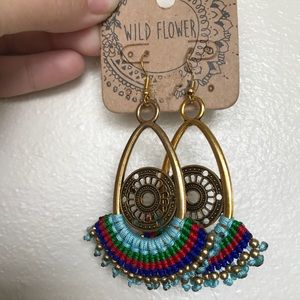 Earrings from wildflower never worn !